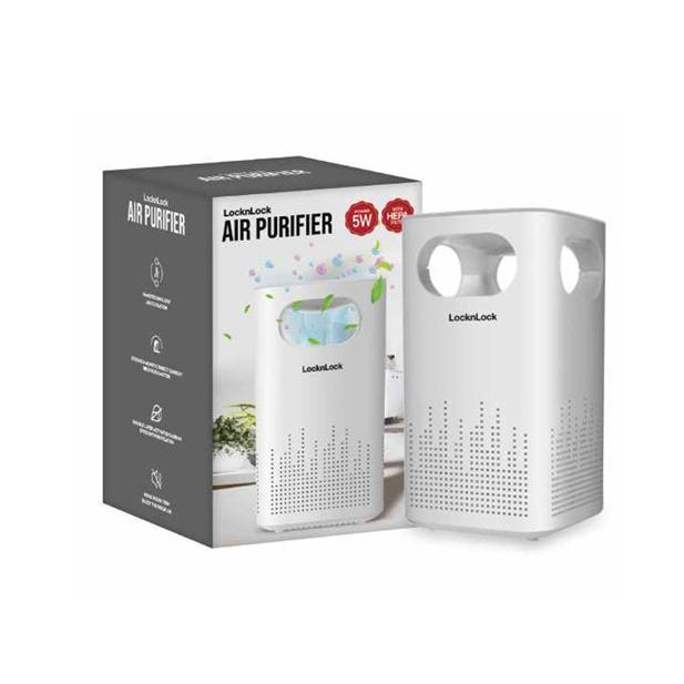 HOT PRODUCT LocknLock Mini Air Purifier - ENP166WHT