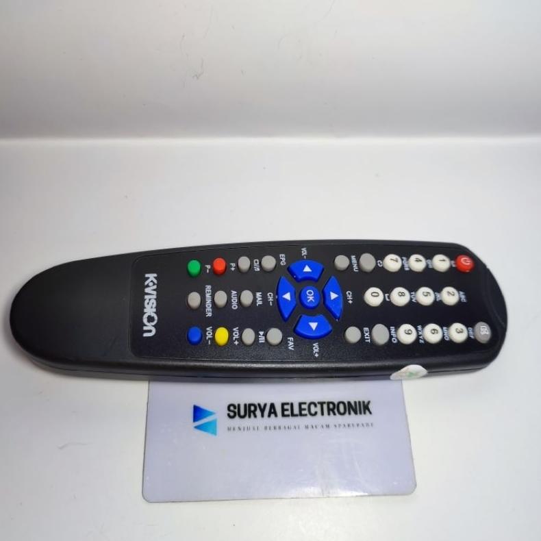AudioWhell- REMOT REMOTE K VISION C1000/KVISION BROMO Parabola/Receiver