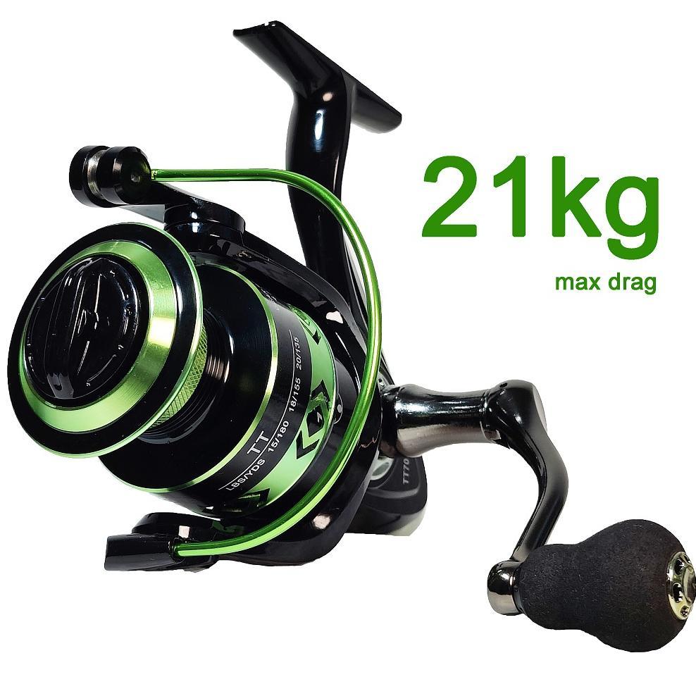 READYGan- reel pancing besi 21kg max drag reel kuat murah CNC handle