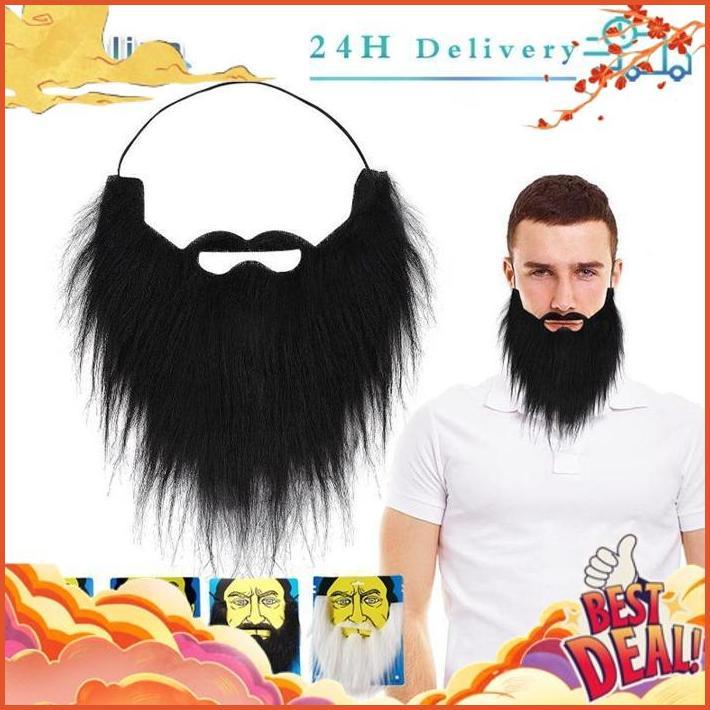 TERBAIK TODAY Kumis Jenggot Brewok Palsu Jenggot Kumis Palsu Pesta Penyamaran Helloween