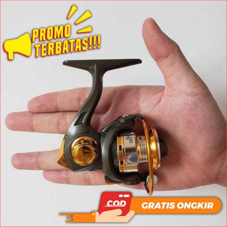 READYGan- Reel Pancing Mini Full Metal Murah Rell 800 Reel 500 Promo Terbatas