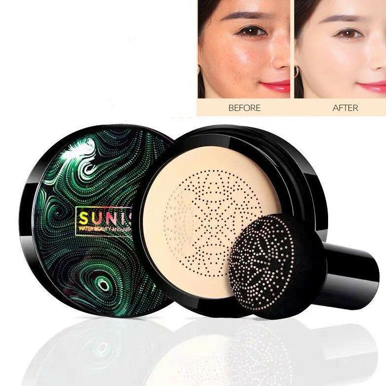 JaminanDonk- ( 100% ORIGINAL ) BEDAK SUNISA CUSHION WATERPROOF BEDAK ANTI AIR MUSHROOM HEAD AIR CC C