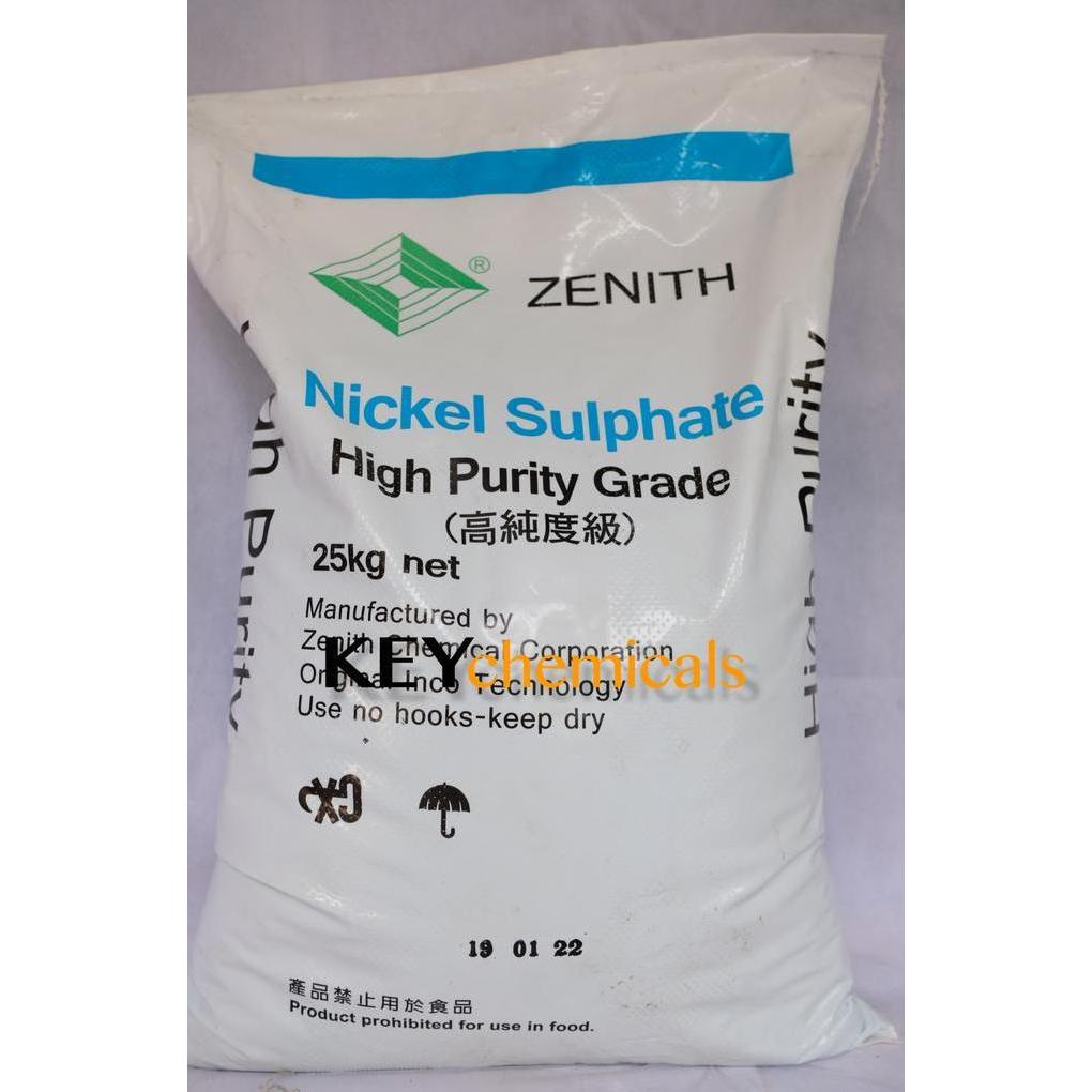 BEBAS ONGKIR - Nickel Sulphate / Nikel Sulfat Zenith Kg