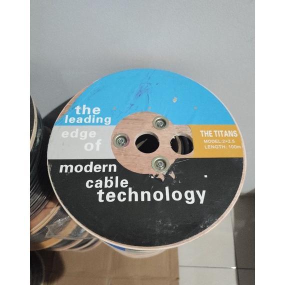AudioWhell- Kabel Speaker Titans 2x2.5 Meteran (Harga Per 1 Meter)