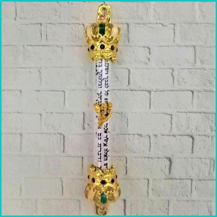 Hiasan Pajangan Dekorasi Pintu Rumah Mezuzah Souvenir Rohani Profetik Kristen Teratas