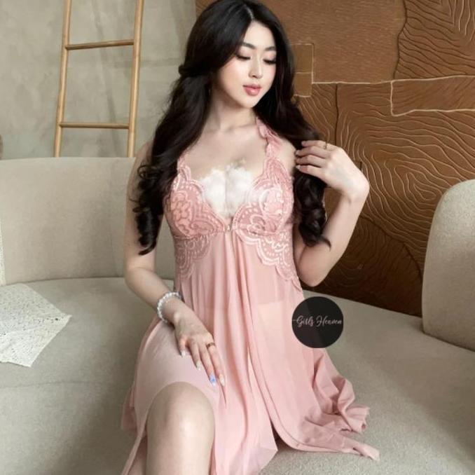 Elsa Sleepwear Dress [ Girlsheaven_id ]