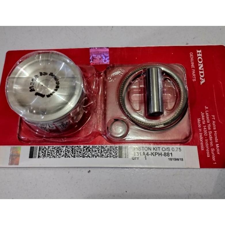PISTON KIT SET RING SEHER PEN KARISMA OS 75 SUPRA X 125