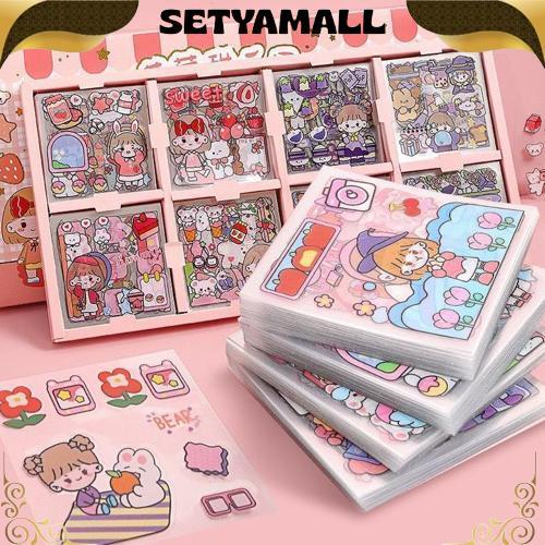 200 lembar Sticker Box PVC Jumbo Size Stiker Bigpromo