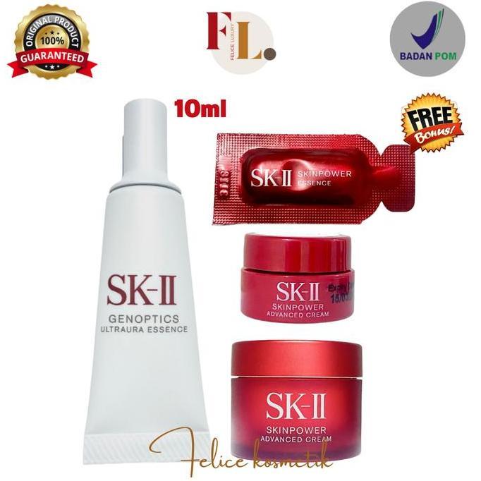 SK-II SKII SK2 PAKET GENOPTICS INFINIT AURA SKIN POWER EYE CREAM Perawatan Facial