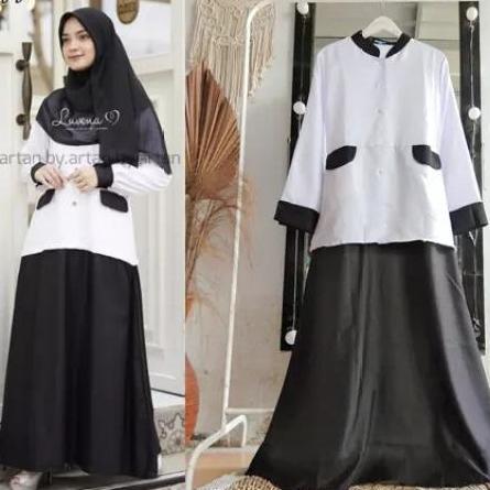 PDH BALOTELLY / GAMIS KERJA / SERAGAM KERJA Dress Wanita