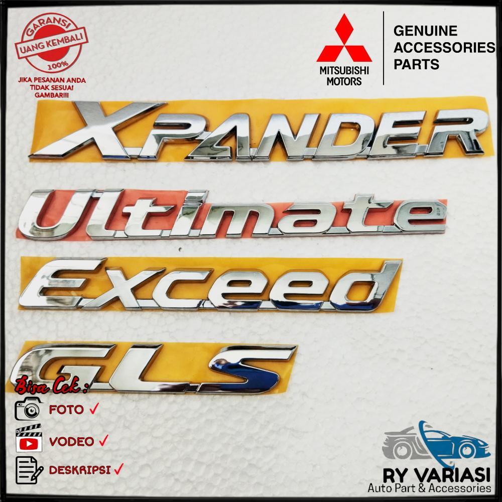 Emblem XPANDER Original/ Emblem Ultimate/ Emblem Exceed/ Emblem GLS/ Emblem Bagasi Mitsubishi XPANDE