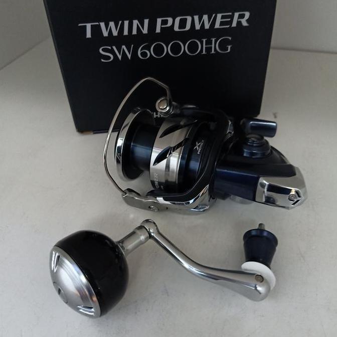 Reel Shimano twin power 2021 Sw 6000HG Terlaris