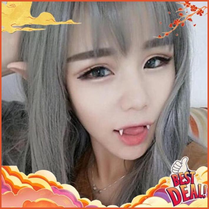 Flash Sale Gigi Taring Palsu Fake Teeth Mainan Vampire Dracula Cosplay Zombie Serigala