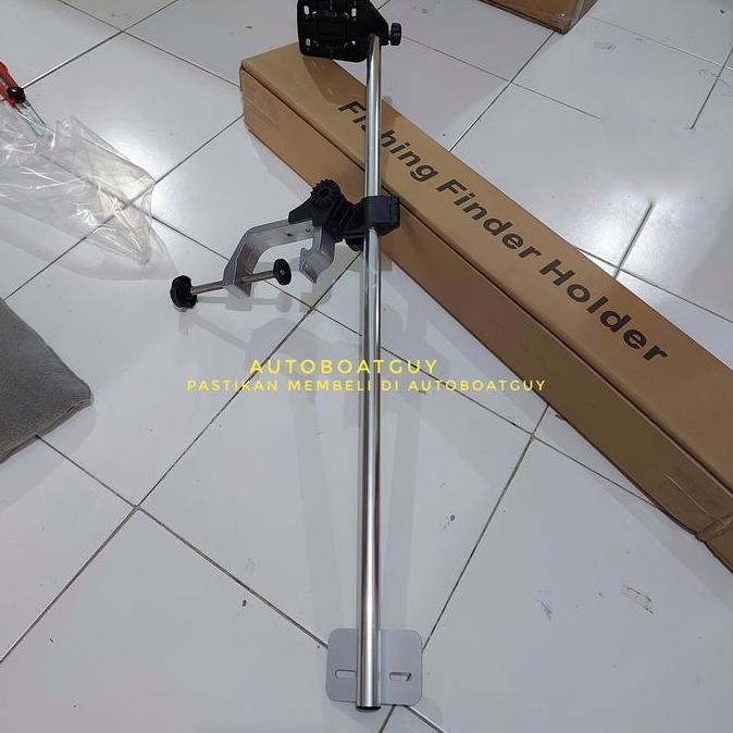 Universal Transducer Bracket Fisfinder Mount ( Dudukan Fishfinder / Sonar Portable ) Terlaris