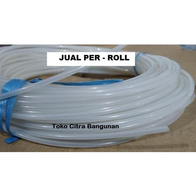 Selang Micro 3.1 mm Kecil Slang Air Sedotan Bening Jual Per Roll Depok Promo