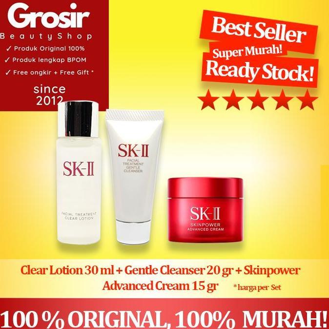 SK-II SK2 SKII SK II Pitera Exclusive Gift Toner RNA power Sabun
