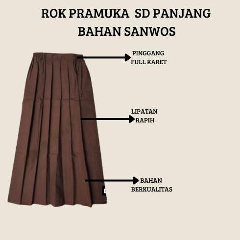 Best- ROK PRAMUKA SEKOLAH SD SANWOS (BAHAN LICIN)