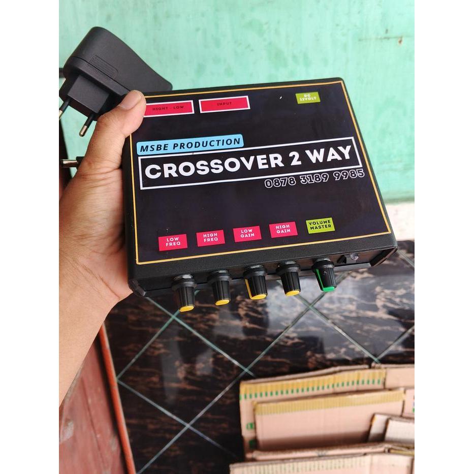 Crossover 2 Way Aktif , Pemisah Suara Subwoffer Dan Midle Subwoofer Original Dan Terpercaya