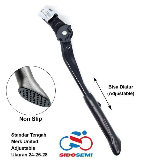 Standar Sepeda MTB Gunung Roadbike Alloy Jagang Jagrak Tengah Merk United