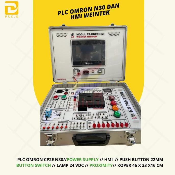 TRAINER KIT PLC OMRON CP2E N30 DRA ORIGINAL DAN TERPERCAYA