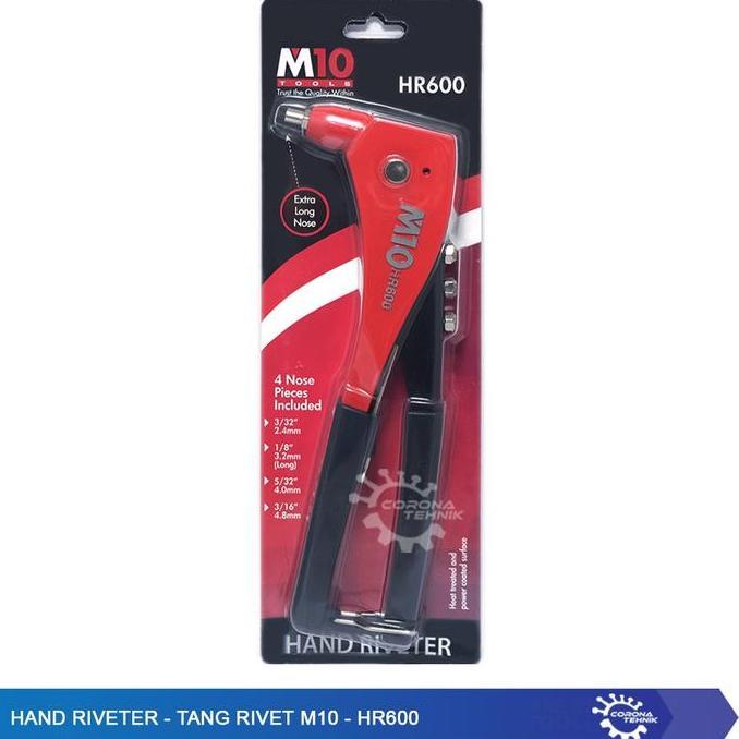Hand Riveter - Tang Rivet M10 - HR600 RESTOCK