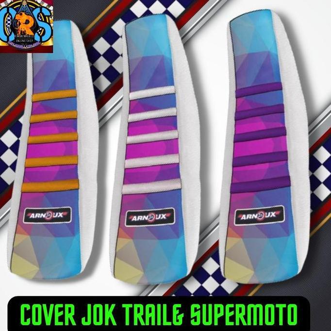 Sarung jok trail Crf KLX Supermoto motor cross trail sarung jok crf sarung jok klx sarung jok crf 15