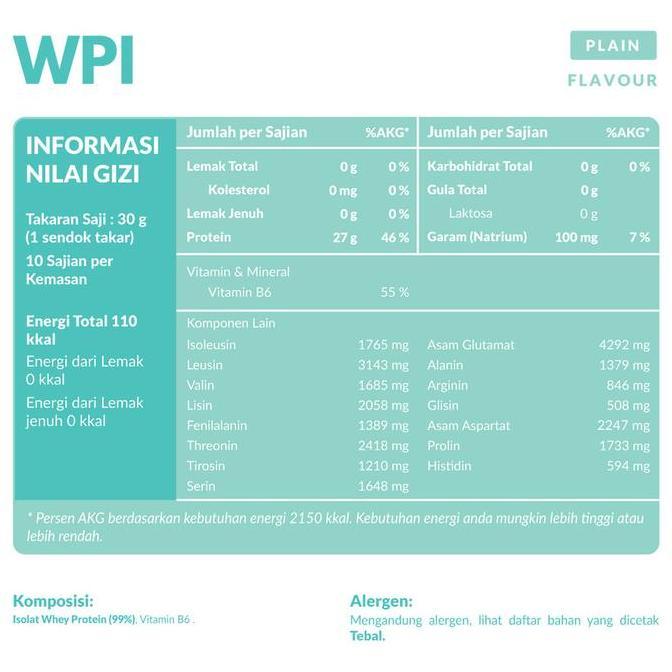 Gasskuy- Puro Wpi 600Gr Whey Isolate Protein 600 Gram Halal Not Myprotein My Protein Gold Standard O