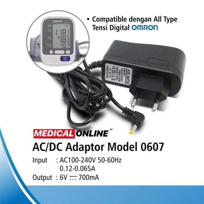 Omron Adaptor / Power Supply Tensimeter Omron Semua Tipe
