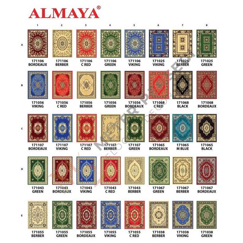 Karpet Almaya 190 X 260 cm