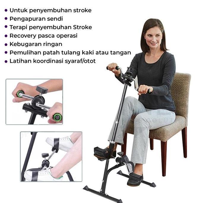 Lansungkirim- Sepeda Statis-Olahraga Gym Ancestor Fitness Terapi Kaki Dan Tangan Penderita Stroke Pe