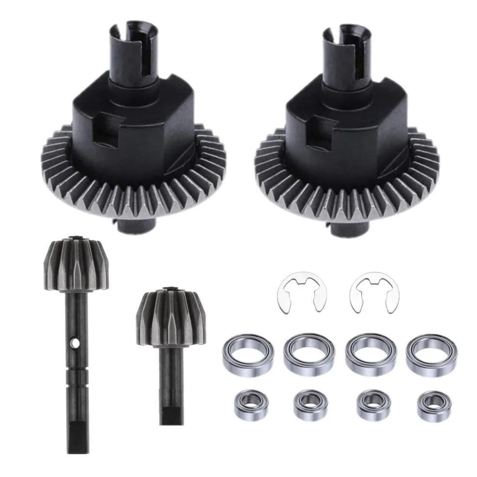 Front & Rear Differential and Gear Kit for HSP Redcat Volcano 94123 94107 94111 94118 94166 1/10 RC 