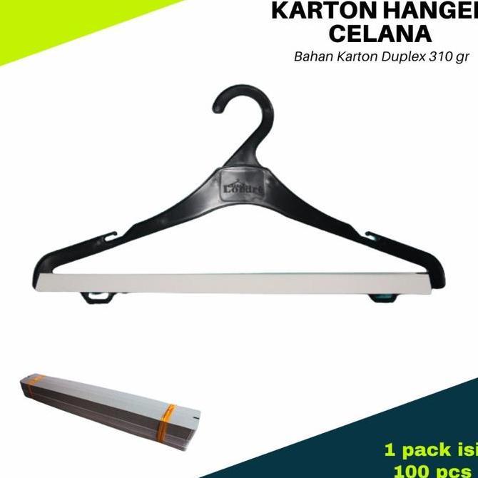 New- Aksesoris Laundry Karton Kerah Kemeja Karton Hanger Celana