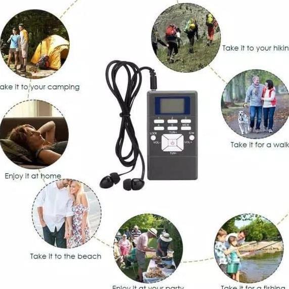 Good- Radio Saku FM Digital Stereo Display LCD