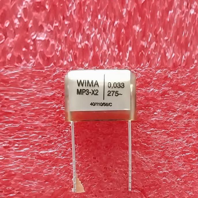 CAPACITOR KAPASITOR MP3-X2 275V/VAC 0.033UF 33NF WIMA
