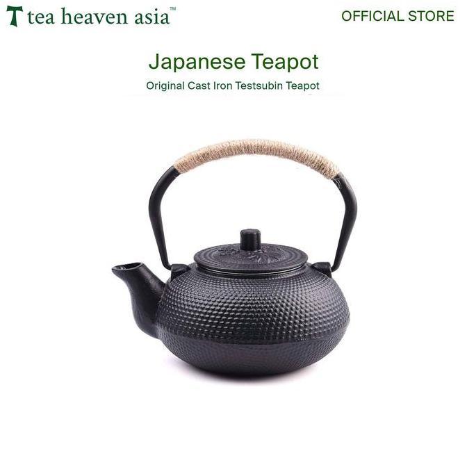Tea Heaven Teko Teh Jepang Japanese Tetsubin Teapot Cast Iron Promo