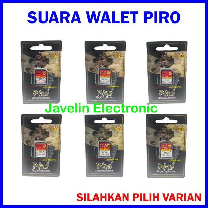 Suara Walet Piro Inap Original Memory Card Terlaris