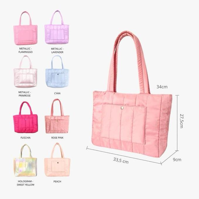 New- Selusa Tamy Puffer Bag | Totebag Puffer Wanita