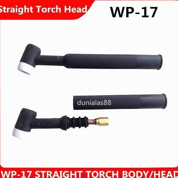 Straight Torch Body/Torch Head Wp-17 Untuk Wp-17 Tig Welding Torch