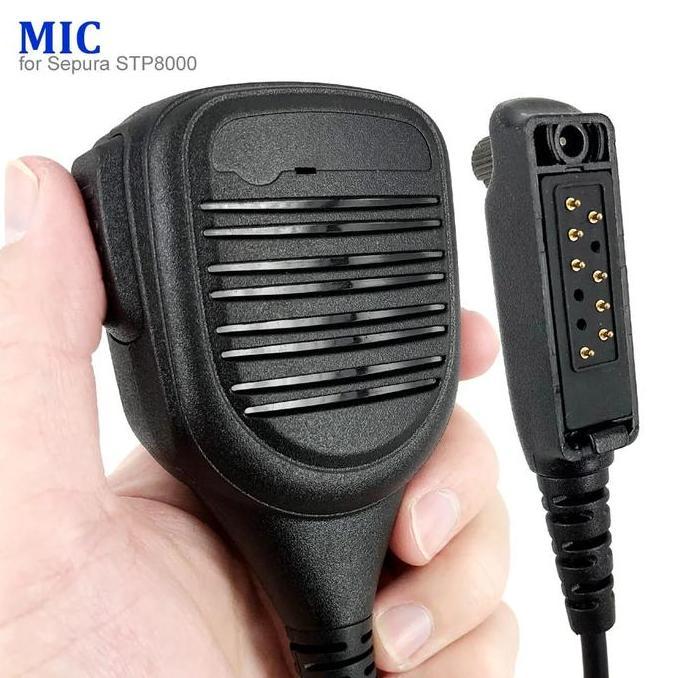 MIC Speaker Microphone For Sepura STP8000 STP9000 STP8030 STP8035