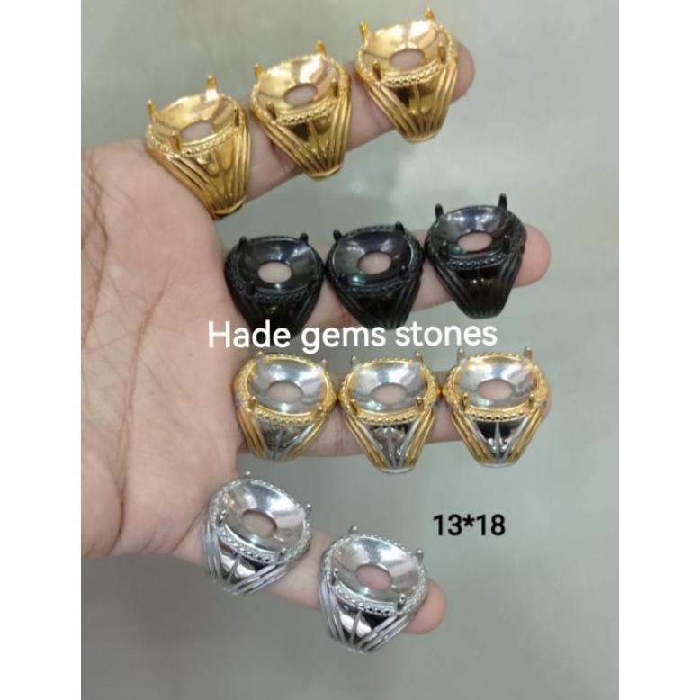 Cute- Ring Emban Titanium Model Gigi Dim 13X18