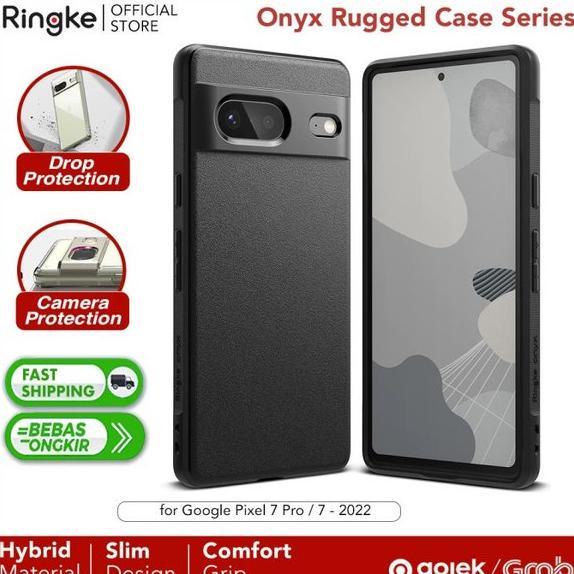 Nice- Original Ringke Onyx Case Google Pixel 7 Pro / 7 - Soft Casing Premium Shockproof