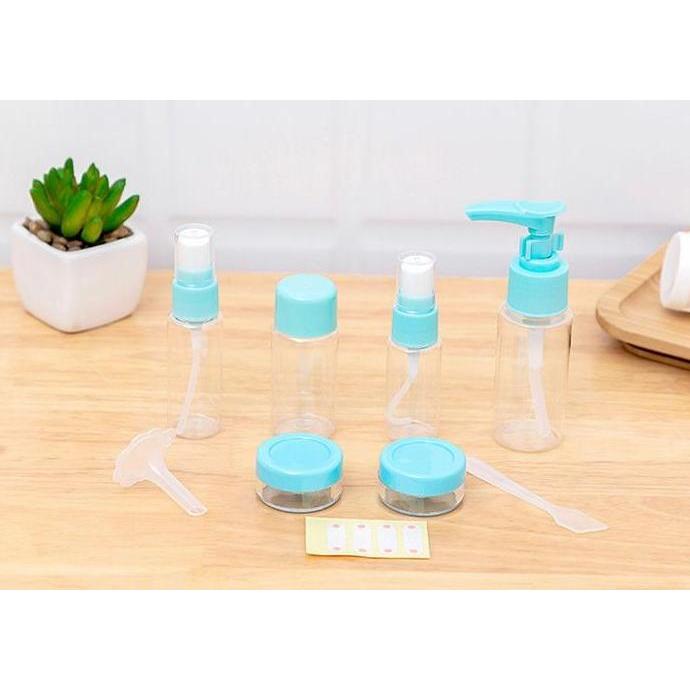 Kuyy- Unniso - Travel Bottle Toiletries Set 8 In 1/ Travel Toiletries Kit