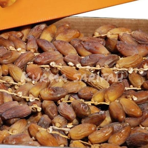 Fruxi- Kurma Tunisia Tangkai Sahara 1-Kg Kurma Oleh Oleh Haji