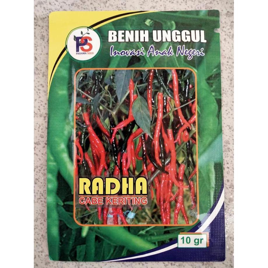 Grdn- Benih Cabe Merah Keriting Radha 10 Gram - Cmk Radha - Bibit Cabai Radha Rada