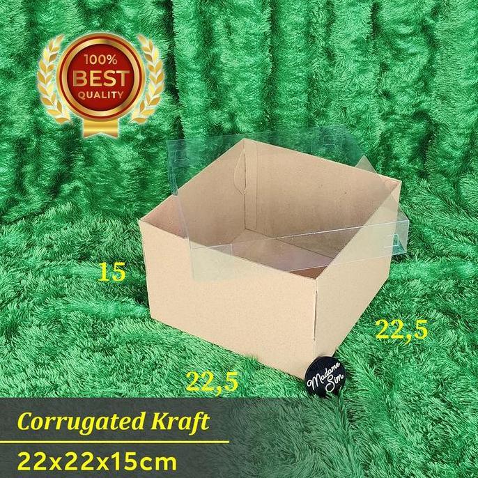 Good- BOX MIKA - DUS KUE - KOTAK - KARDUS 22x22x15 CM