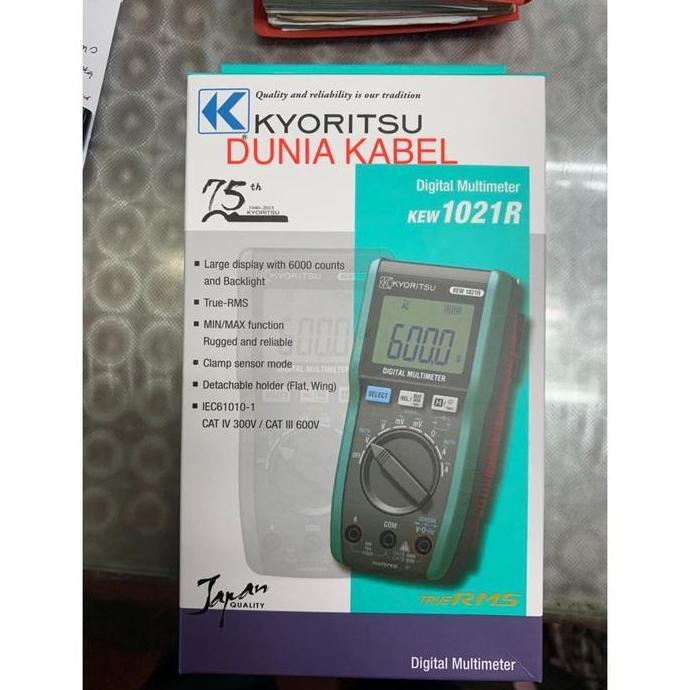 Yxyg- Digital Multimeter Multitester Kew 1021R Kyoritsu 1021 R