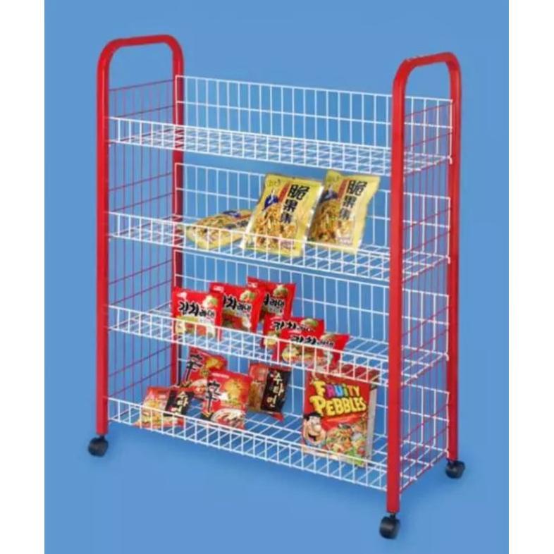 Rak Hawai Jumbo Master Susun4 Susun5 Asli Master Anti Karat Pakai Roda