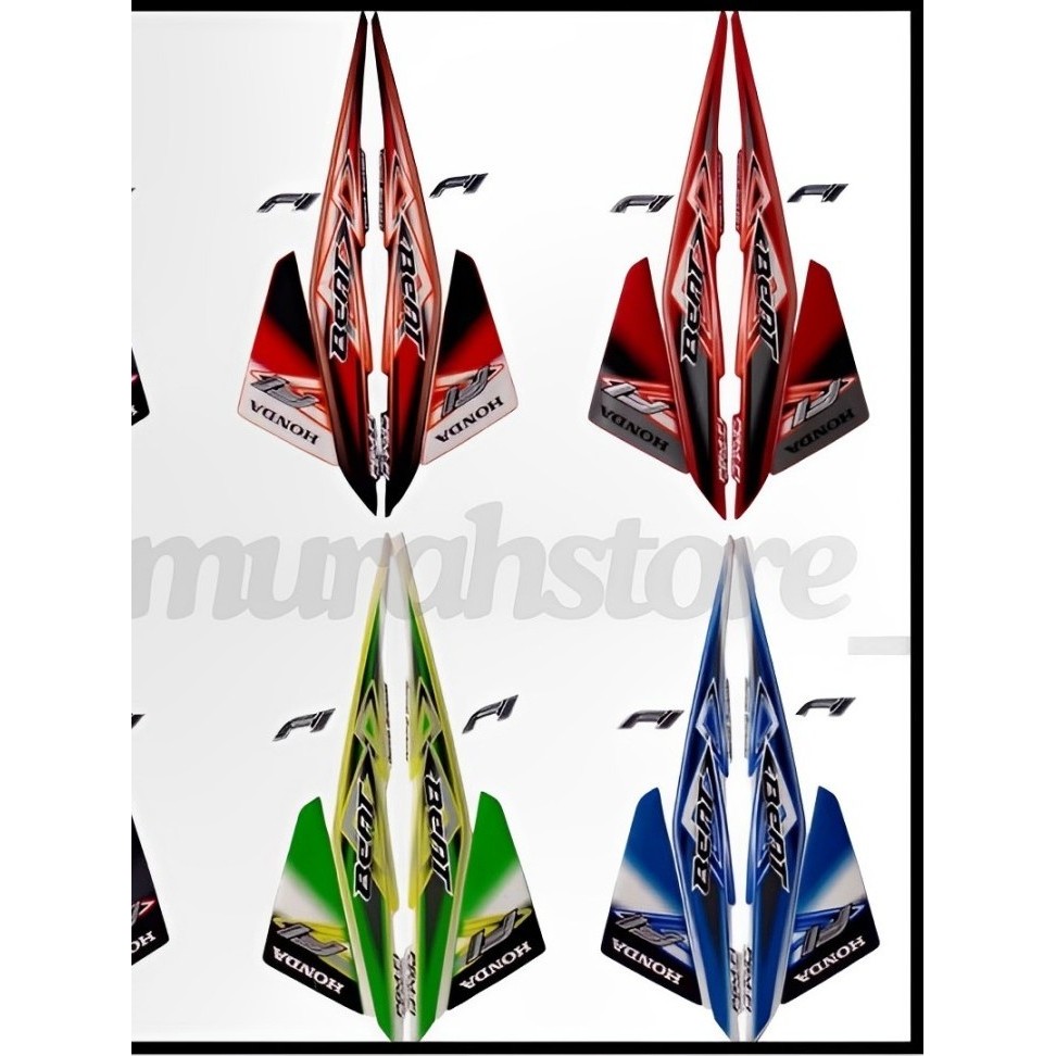 Stiker Striping Beat FI 2013 - List Motor Beat FI 2013 - Stiker Body Beat F1 2013 TERLARIS berkualit