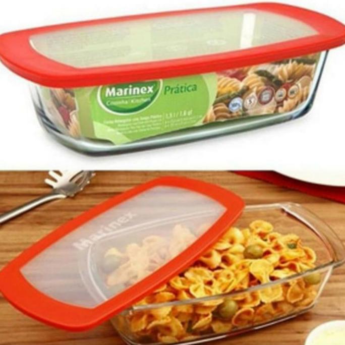 LOYANG KACA MARINEX PERSEGI 1,5 LITER MP 6216 - IMPORT PRODUCT