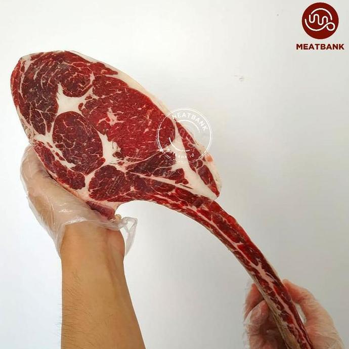 MEATBANK TOMAHAWK ANGUS Daging Sapi Beef Ribs Steak Wagyu Aussie BBQ
